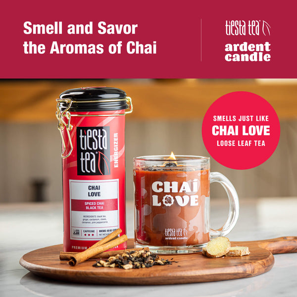 Chai Love Candle & Tin