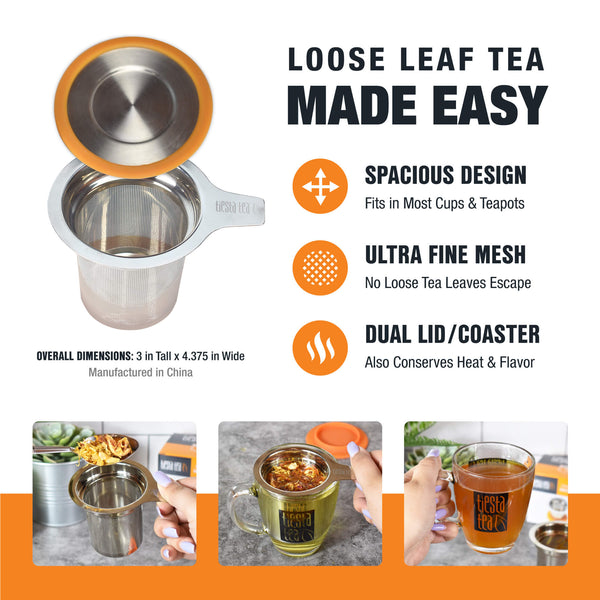 Brewbasket Tea Strainer (Loose Leaf Tea Brewing Accessory