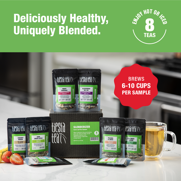 Slenderizer Sampler (8 Loose Leaf Teas) | Tiesta Tea