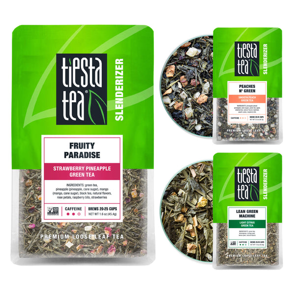 Tiesta Tea Green Loose Leaf Tea Variety Pack