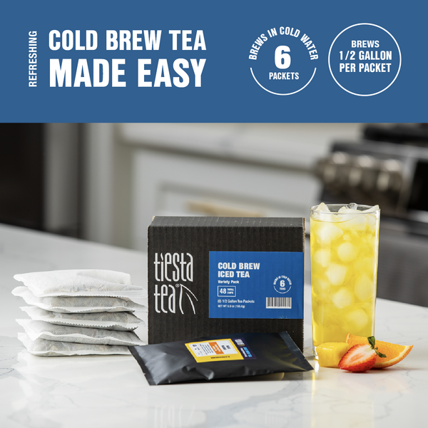 Cold Brew Iced Tea Variety Pack - 6 Pack | Tiesta Tea