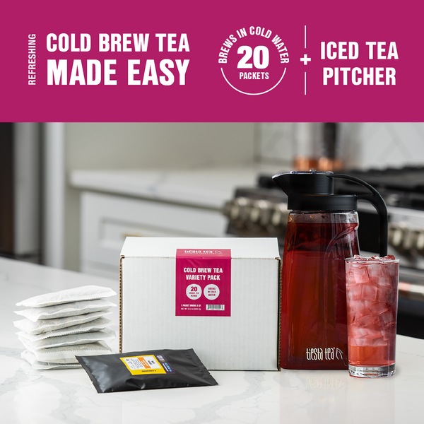 ★Oitea 3袋セット Cold Brew Tea Starter Pack | Iced Tea Kit | Tiesta Tea