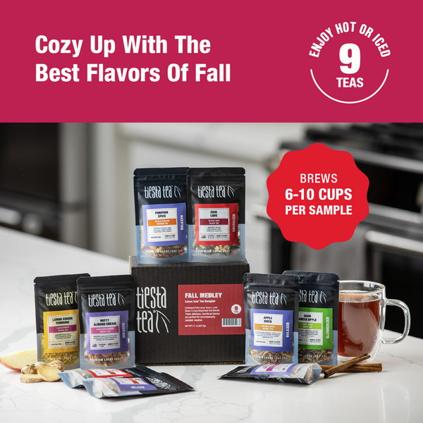 Fall Medley Sampler | Loose Leaf Tea Sampler | Tiesta Tea
