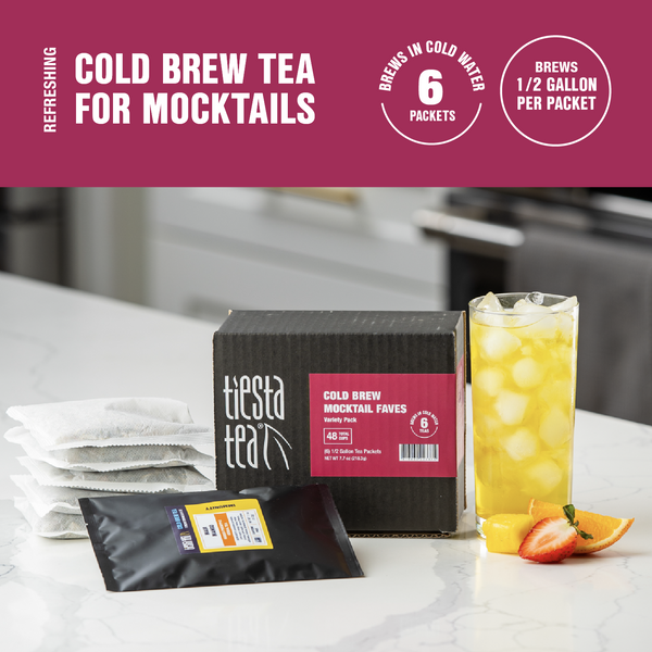 Cold Brew Mocktail Faves Variety Pack | Cold Brew Tea | – Tiesta Tea