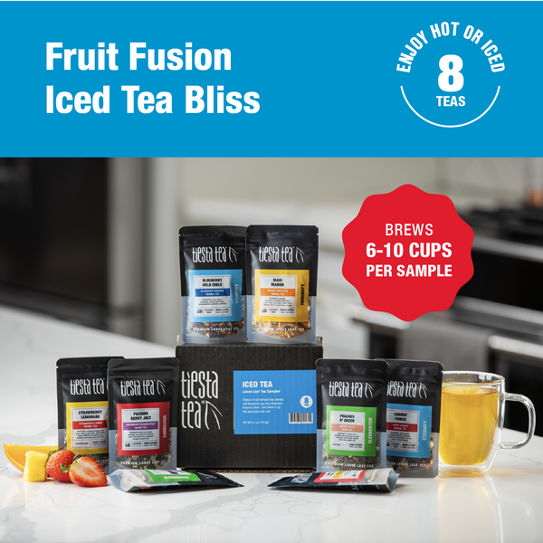 Iced Tea Sampler (8 Loose Leaf Teas) | Tiesta Tea