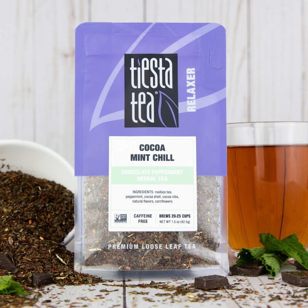 Cocoa Mint Chill (Chocolate Peppermint Herbal Tea) | Tiesta Tea