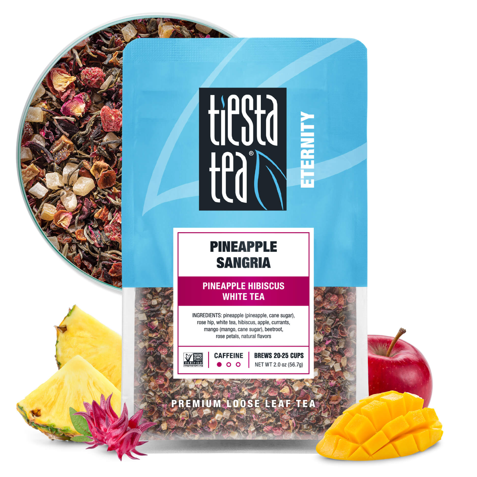 Pineapple Sangria (Pineapple Hibiscus White Tea) | Tiesta Tea