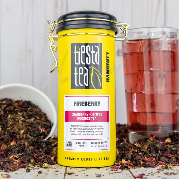 Fireberry Tea Fireberry (Cranberry Hibiscus Rooibos Tea) | Tiesta Tea