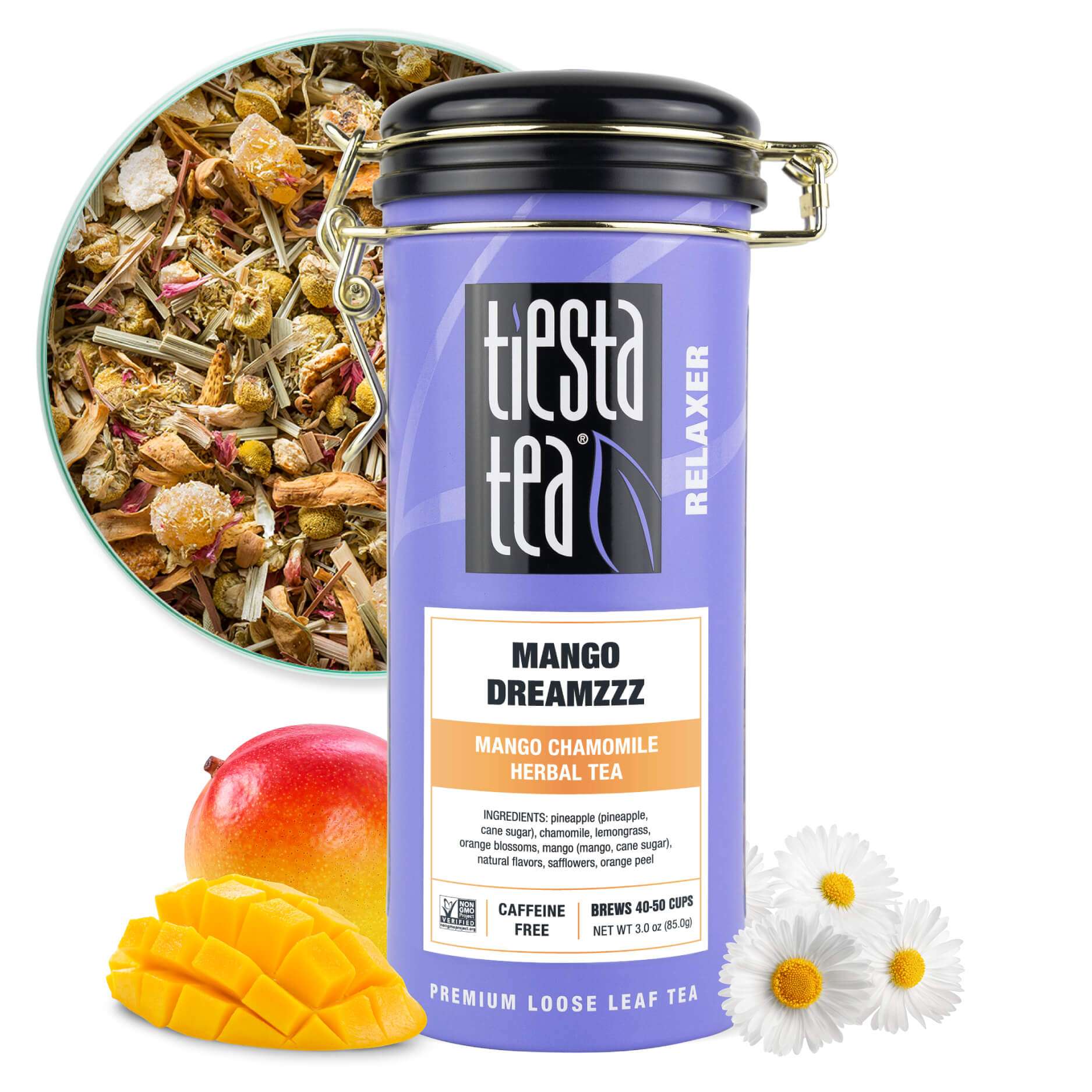 Mango Dreamzzz (Mango Chamomile Herbal Tea) | Tiesta Tea