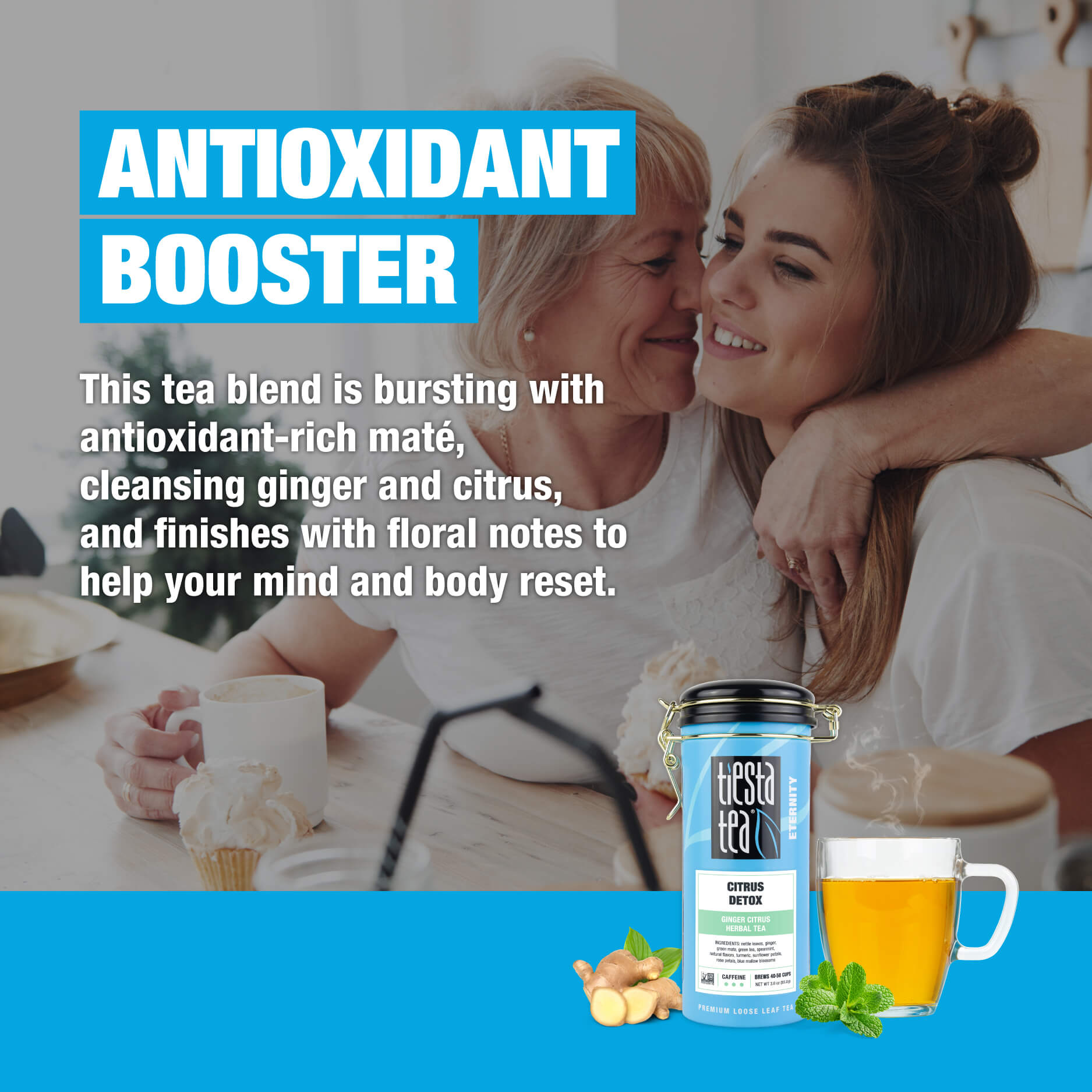 Citrus Detox (Ginger Citrus Herbal Tea) | Tiesta Tea