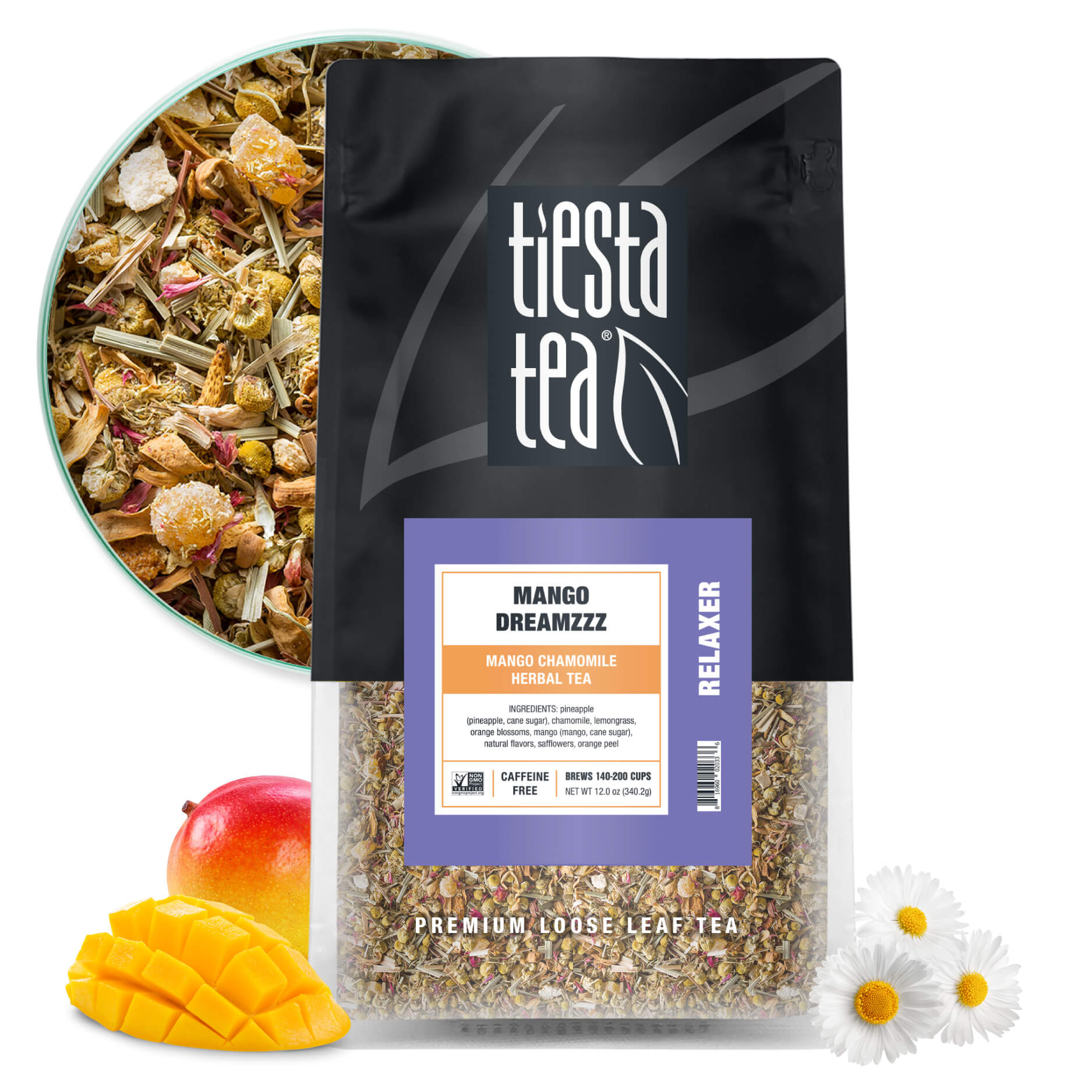 Mango Dreamzzz (Mango Chamomile Herbal Tea) | Tiesta Tea