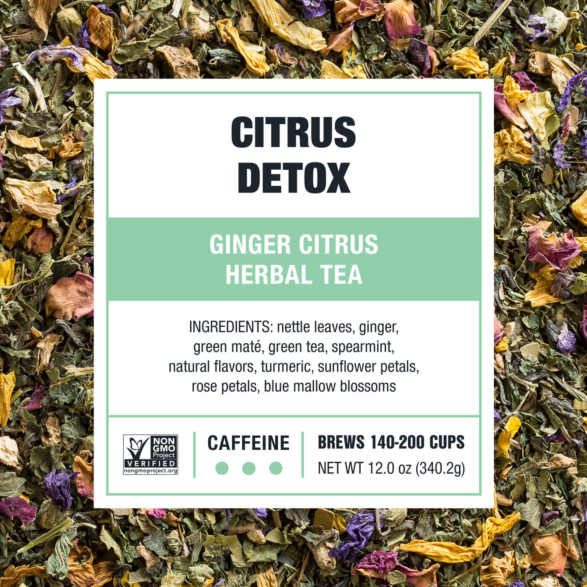 Citrus Detox (Ginger Citrus Herbal Tea) | Tiesta Tea