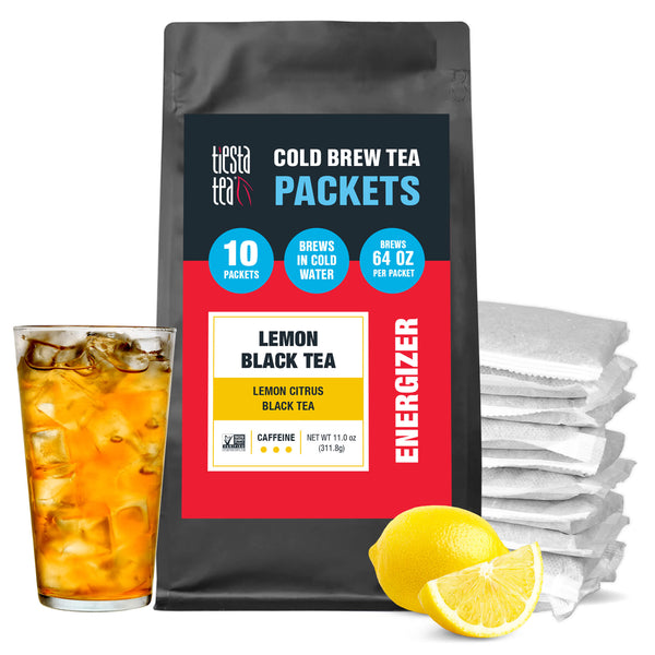 Lemon Black Tea Cold Brew 2qt Pitcher Packs (10pack)