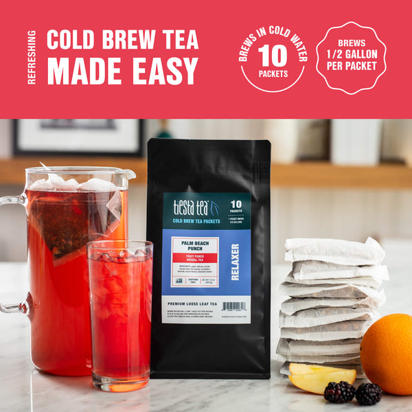 Palm Beach Punch Cold Brew 2qt Pitcher Packs (10pack)