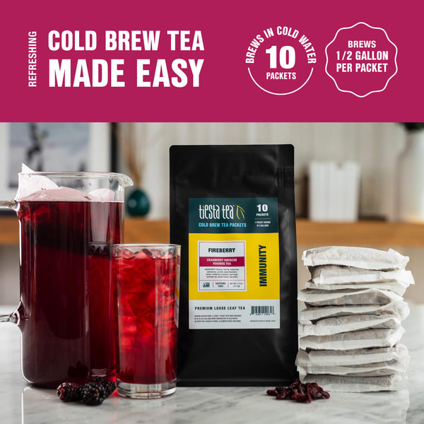 Fireberry Tea Fireberry (Cranberry Hibiscus Rooibos Tea) | Tiesta Tea