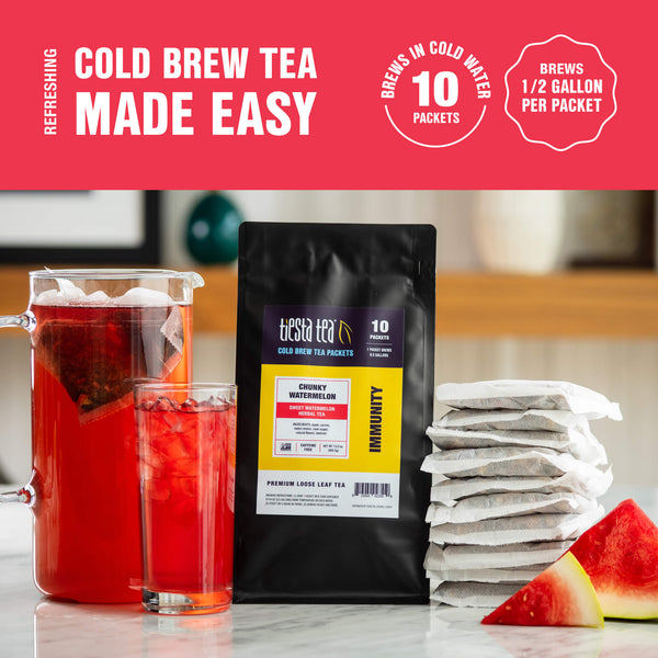 Chunky Watermelon Cold Brew 2qt Pitcher Packs (10pack)