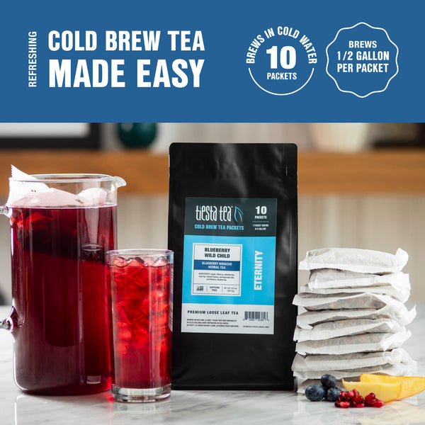 Blueberry Wild Child Cold Brew 2qt Pitcher Packs (10pack)