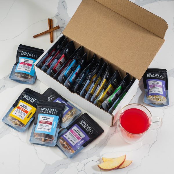 Discovery Sampler Dry Flight (20 Loose Leaf Teas) | Tiesta Tea