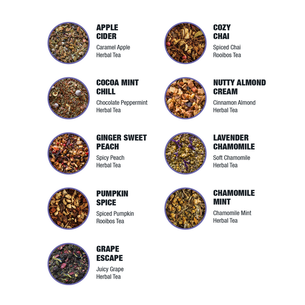 Caffeine Free Tiesta Tasting Sampler | Loose Leaf Tea – Tiesta Tea