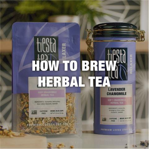 How to Brew Herbal Tea