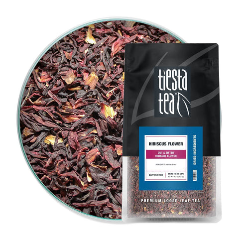 Organic Hibiscus Flower | Tiesta Tea Raw Organic Hibiscus